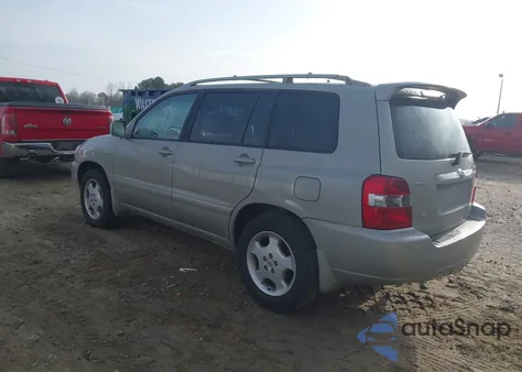 2005 Toyota Highlander Limited V6 z USA, uszkodzony, nr VIN JTEDP21AX50057521